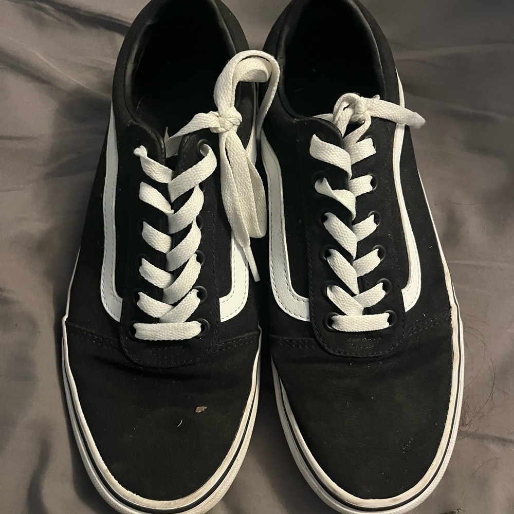 Vans Black and White Women's Sneakers